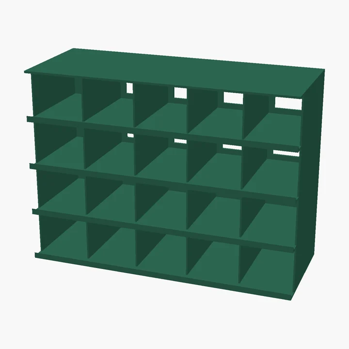 Hot Wheels wall rack